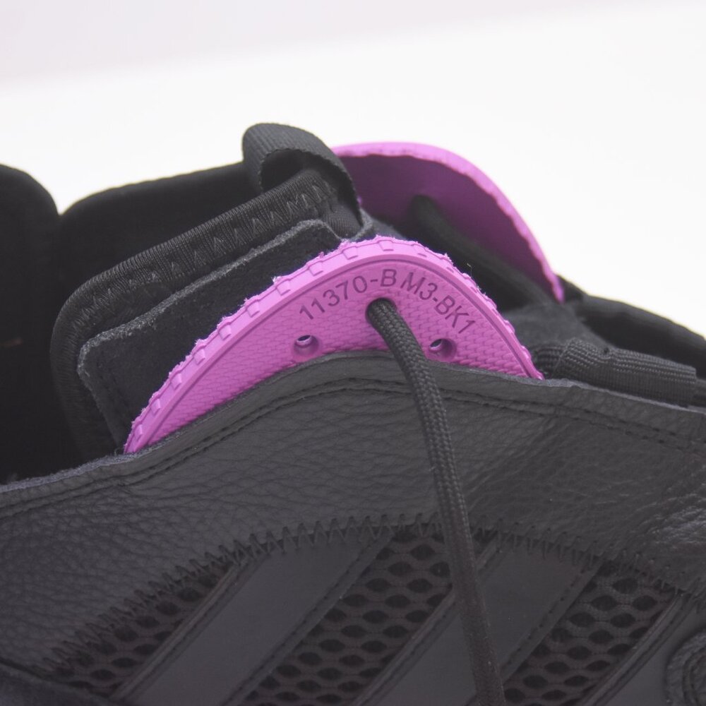 Rare Adidas Streetball 'Black Purple' Men's Sneakser EF6983 Shoes Size 17 EUC - Picture 11 of 16